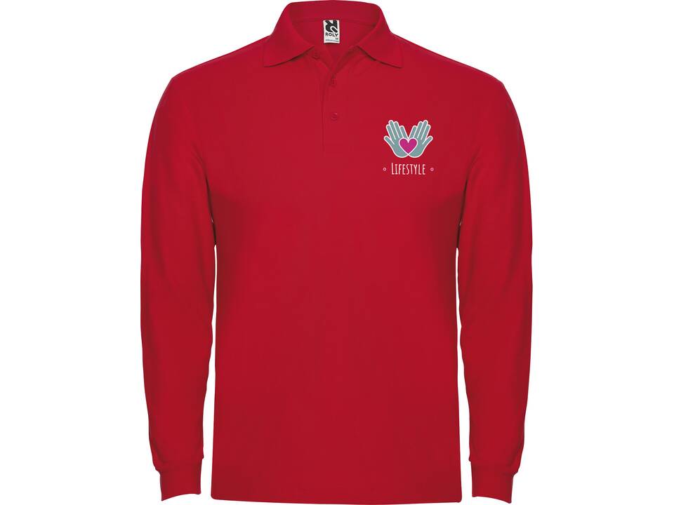 Estrella long sleeve men's polo 19