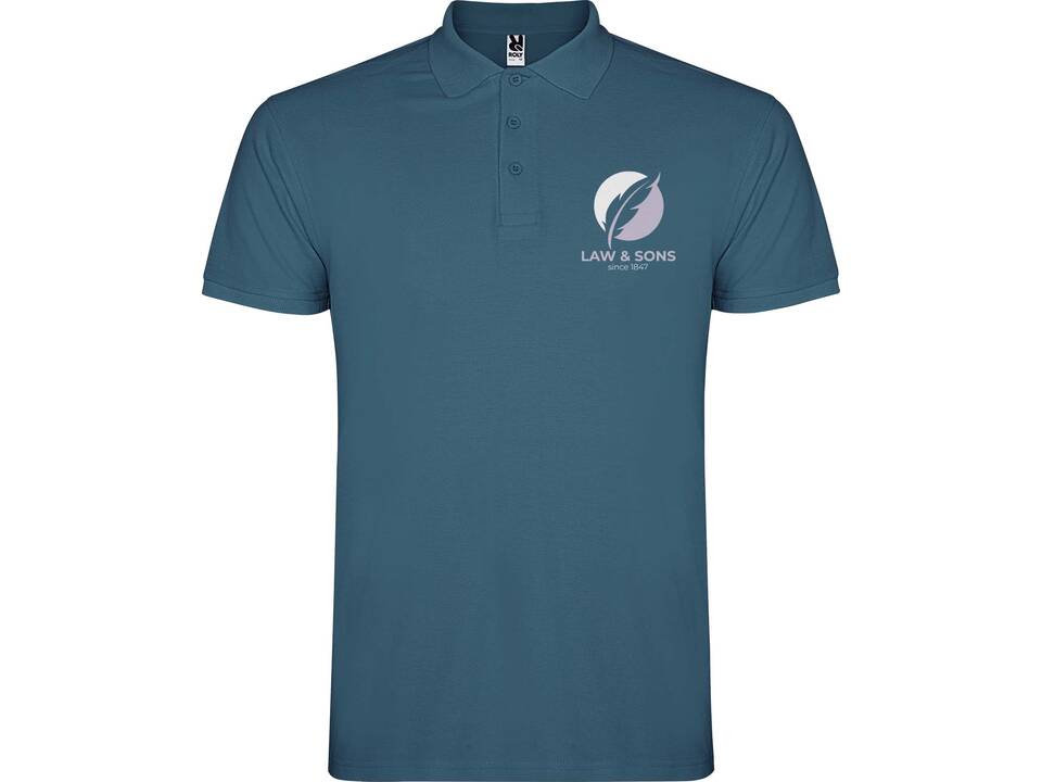 Star short sleeve men's polo 62