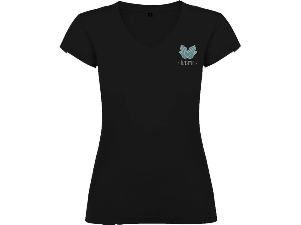 Victoria short sleeve women's v-neck t-shirt 67