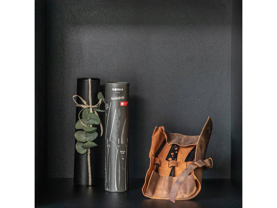 BOSKA Cheese Knife Set Monaco+ Black 16