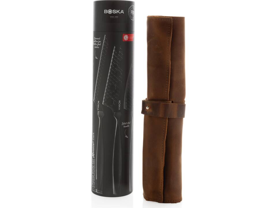 BOSKA Cheese Knife Set Monaco+ Black 28