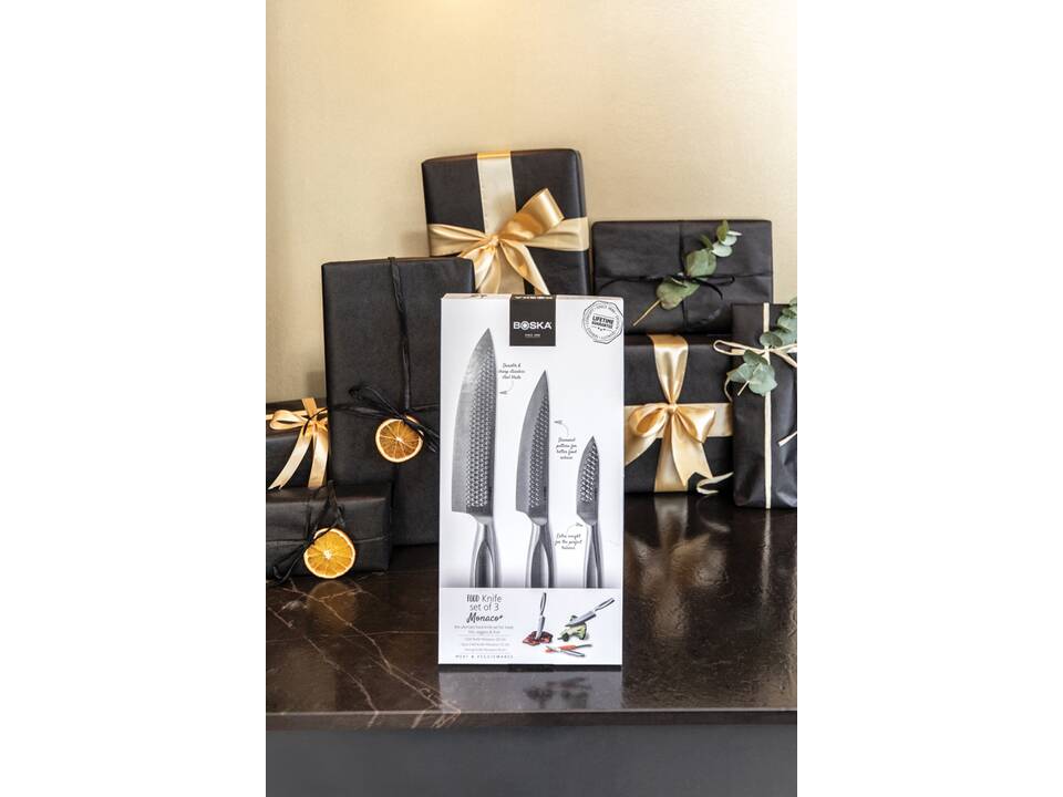 BOSKA Kitchen Knives Monaco+, set of 3 6