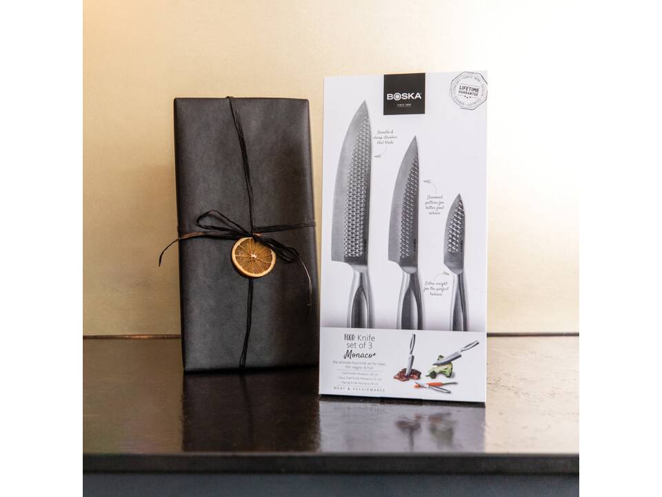 BOSKA Kitchen Knives Monaco+, set of 3 7