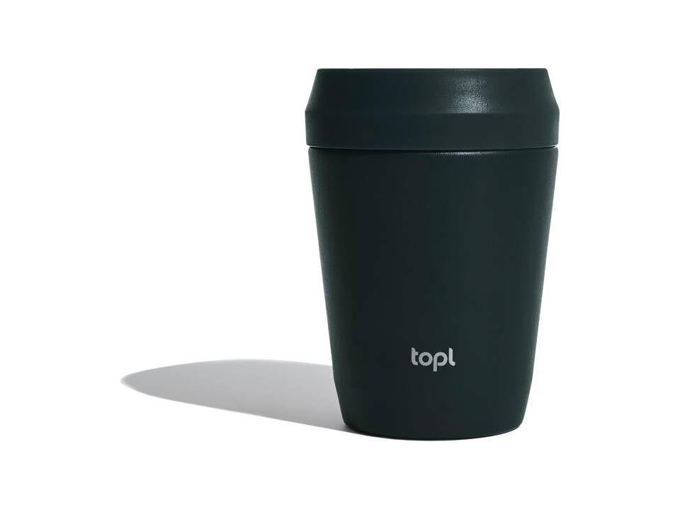 Topl Recycled Steel To Go Tumbler Patented 360 Lid 235ml 1