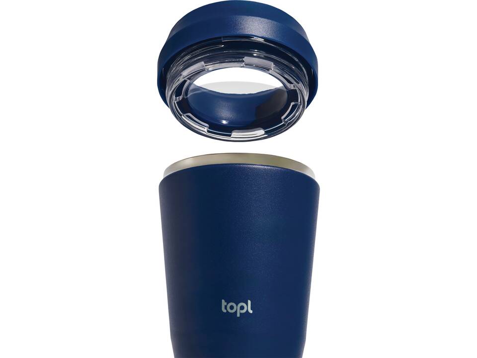 Topl Recycled Steel To Go Tumbler Patented 360 Lid 235ml 9