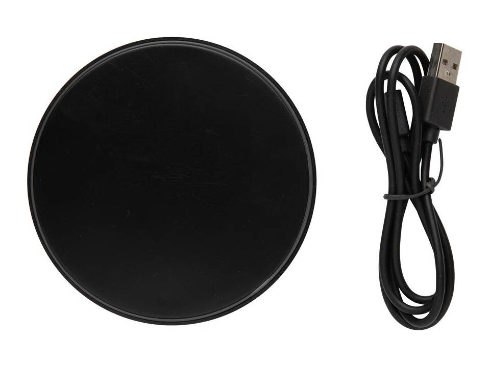 RCS standard recycled plastic 10W wireless charger 10