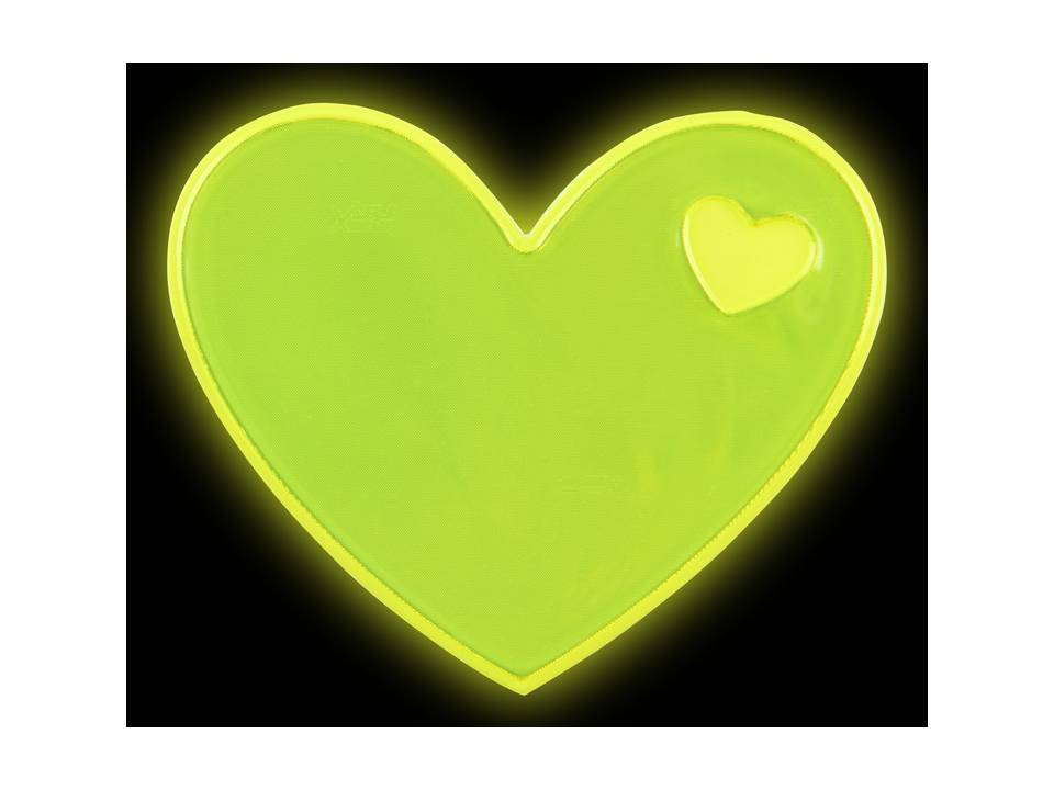Reflective sticker heart 3