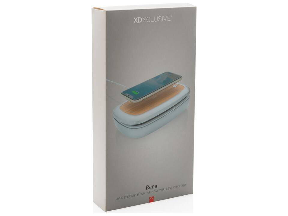 Rena UV-C steriliser box with 5W wireless charger 9