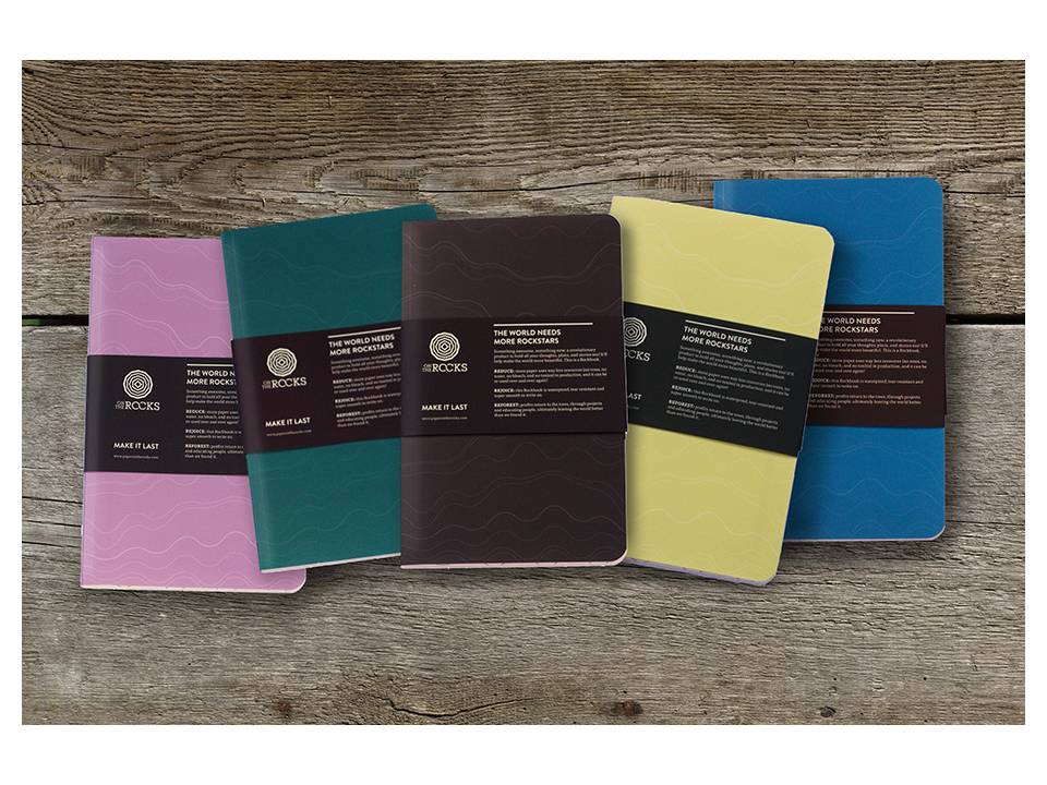 Rockbook notebook made from stones 7