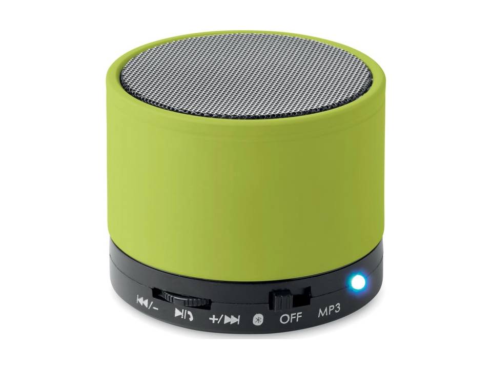 Round bass bluetooth luidspreker bedrukken