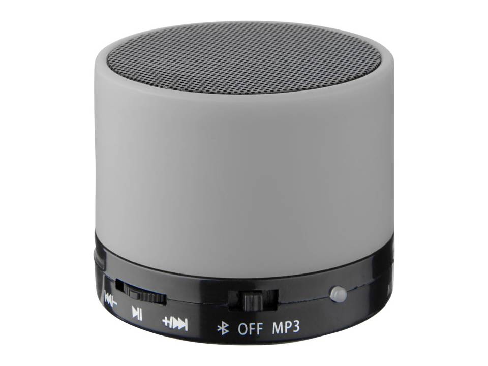 Rubber cylinder speaker