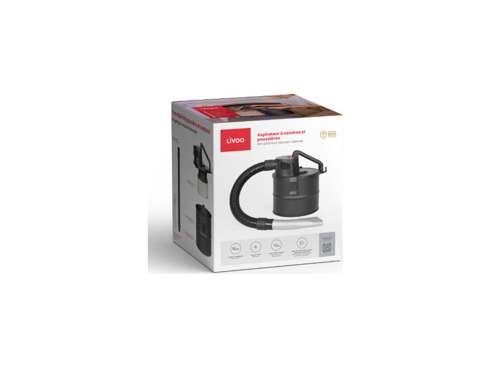 Ash and dust vacuum cleaner 5