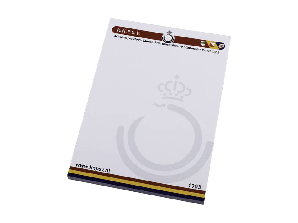Desk-Mate® A6 notepad 25 sheets 3