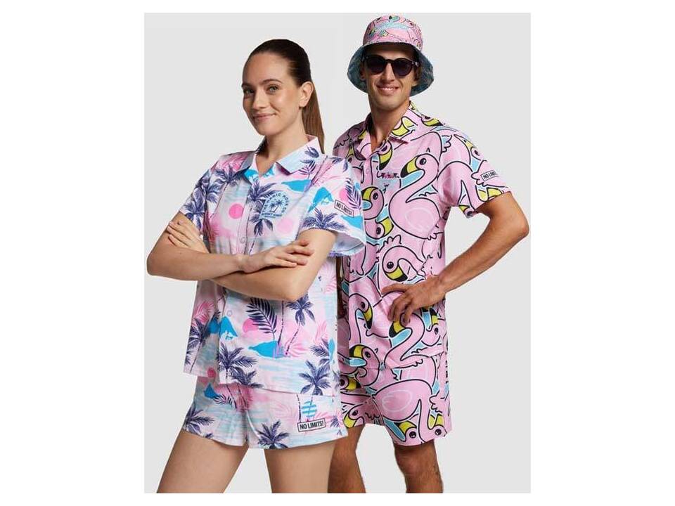 Custom-Made Summer Hawaiian Shirt with Sublimation Print – Fully Custom Design 4