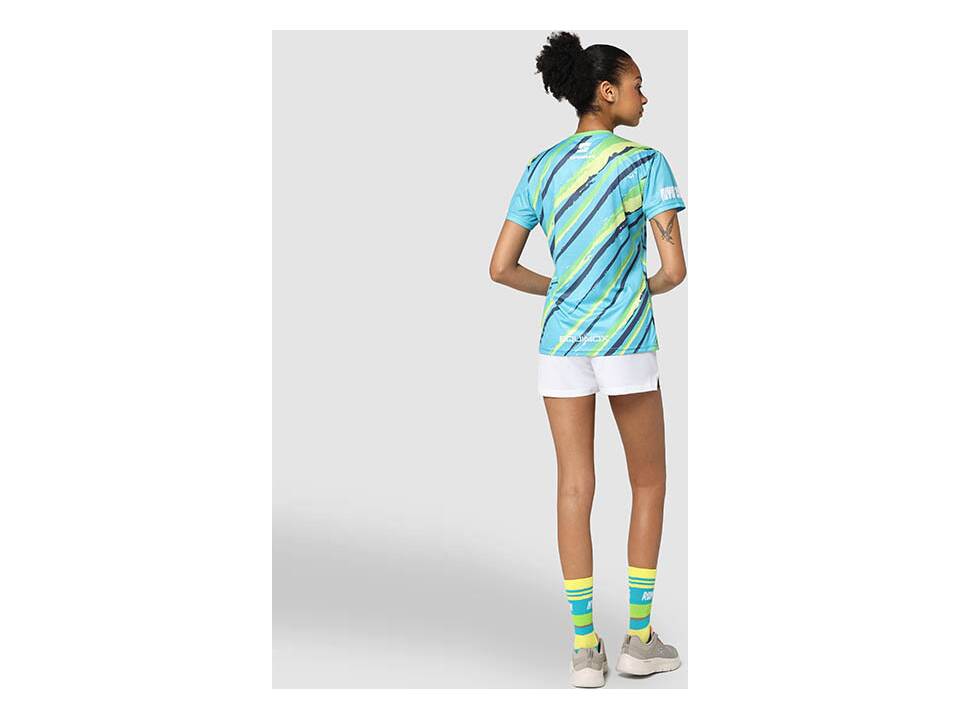 Custom-Made Sporty T-Shirt with Checkered Pattern – Fully Custom Design 3