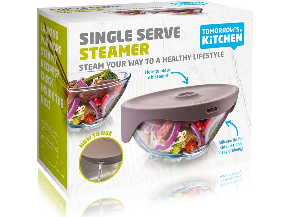 Single Serve Steamer Grey 2