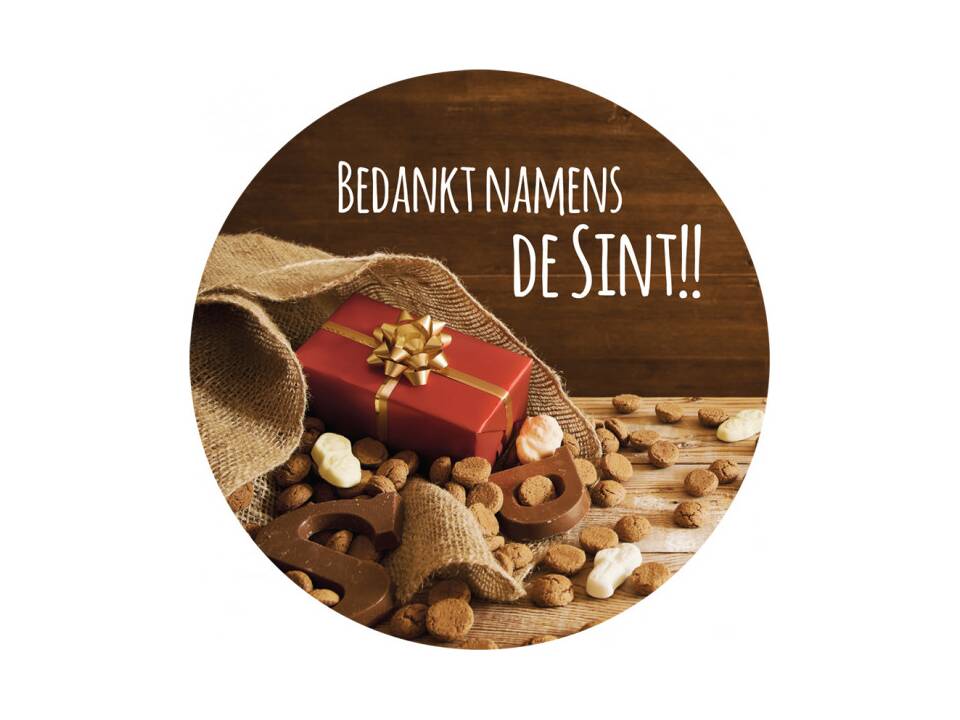 Saint  Nicolas cup with chocolate letters - 350 gr. 1