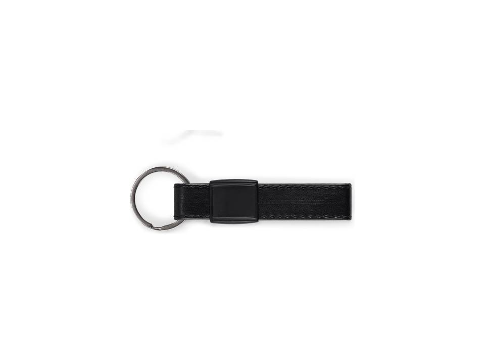Keyring Metal, Real Leather 4
