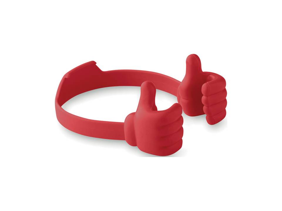 Thumbs up smartphone holder