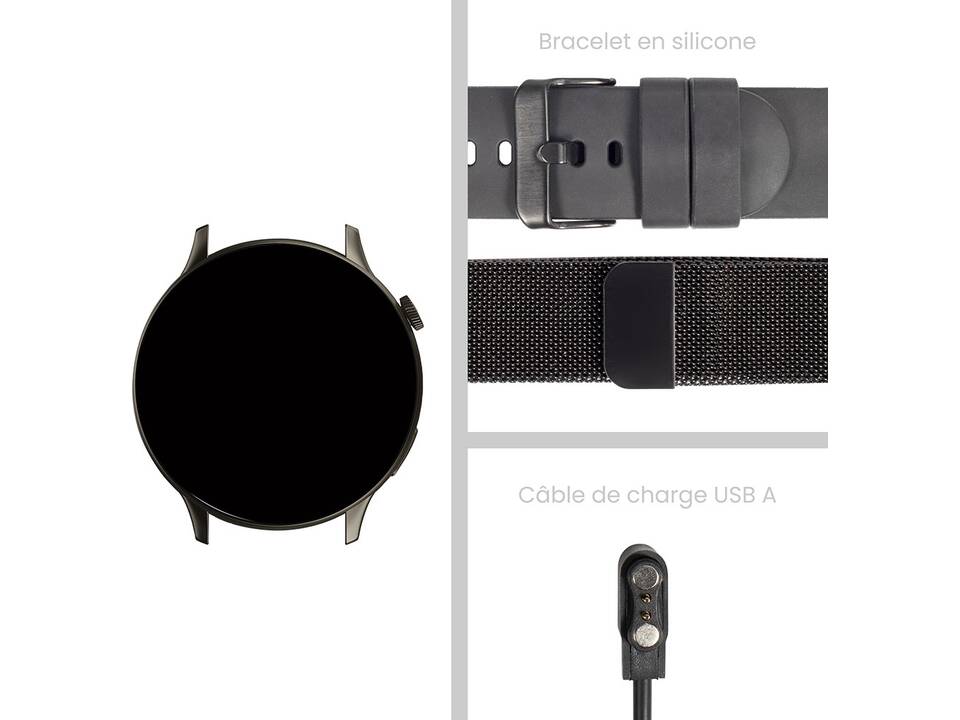 Smartwatch with interchangeable bracelet 4