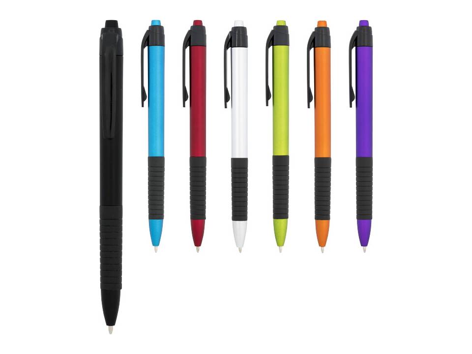 Spiral ballpoint pen