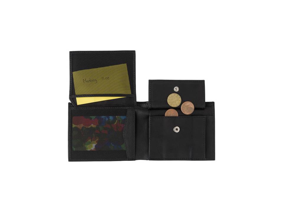 Split leather RFID purse 3