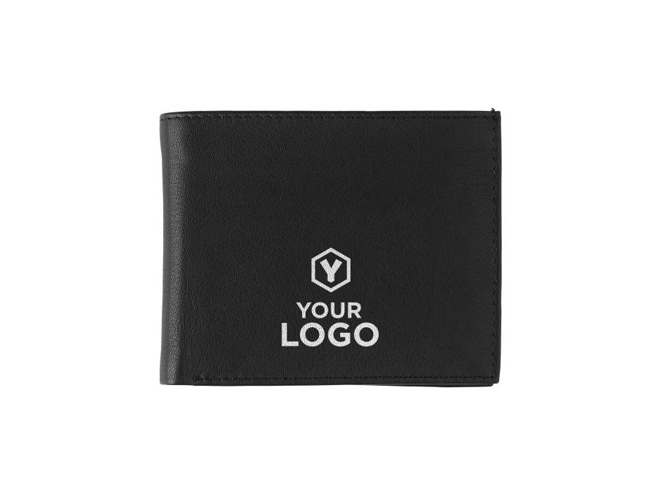 Split leather RFID purse 4