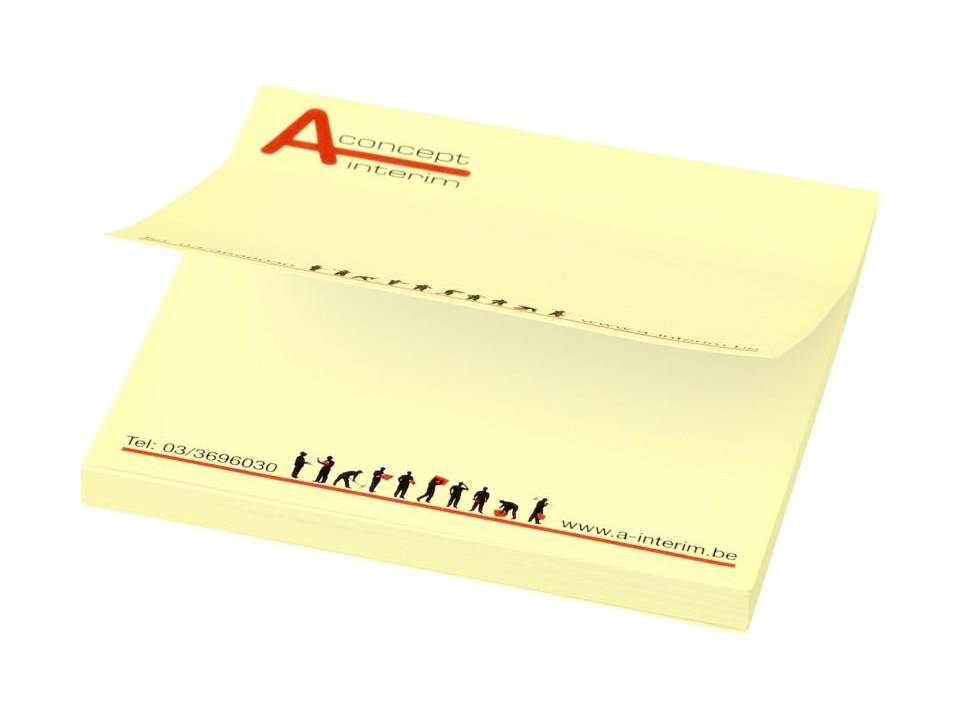 Sticky Mate sticky notes 7,5 x7,5 cm - 25 vellen