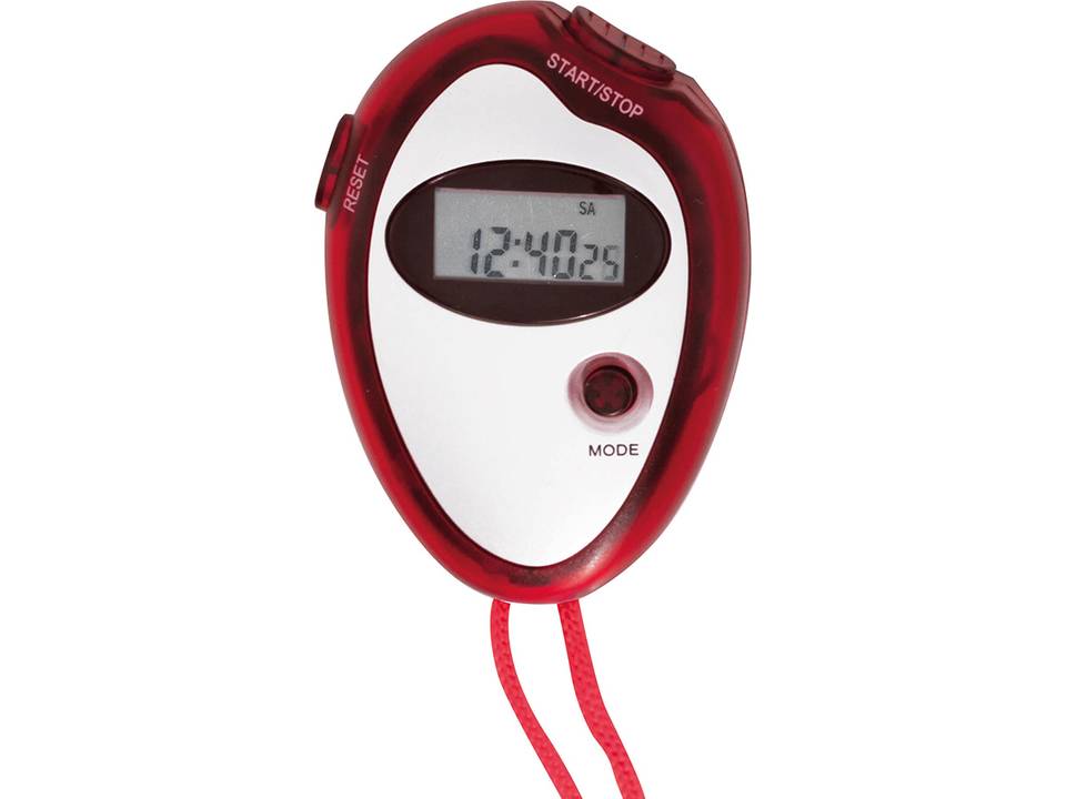 Stopwatch with chronometer, clock and alarm 2