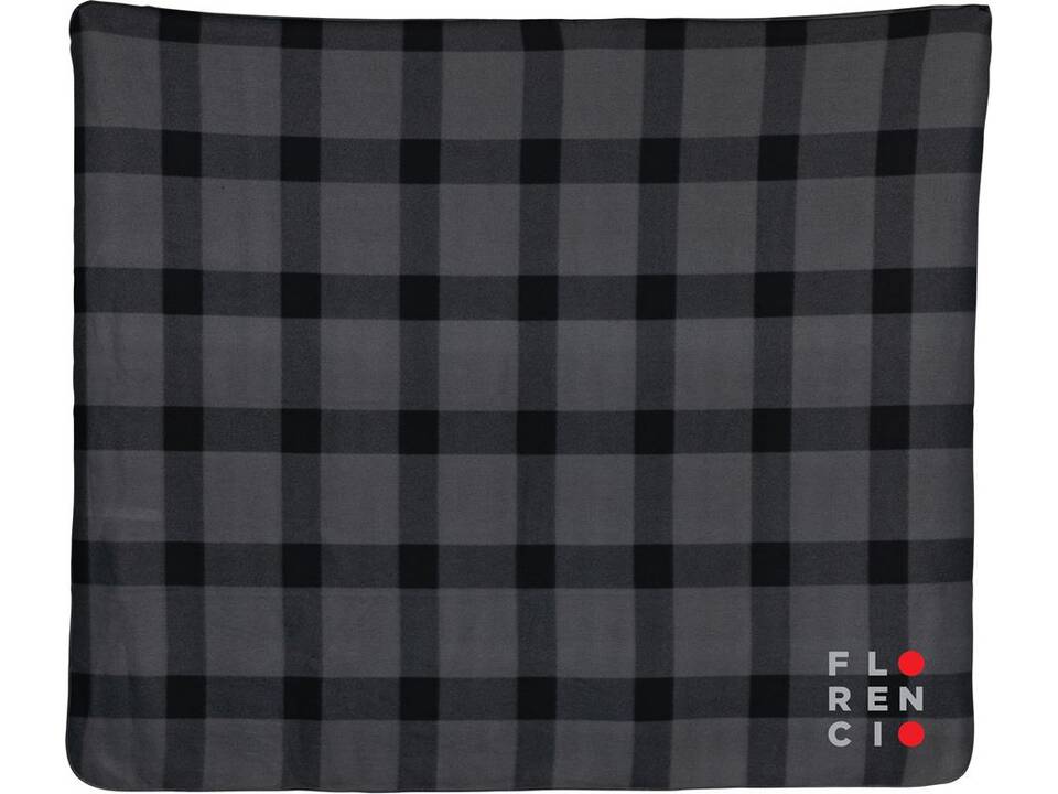 Soft plaid fleece blanket 8