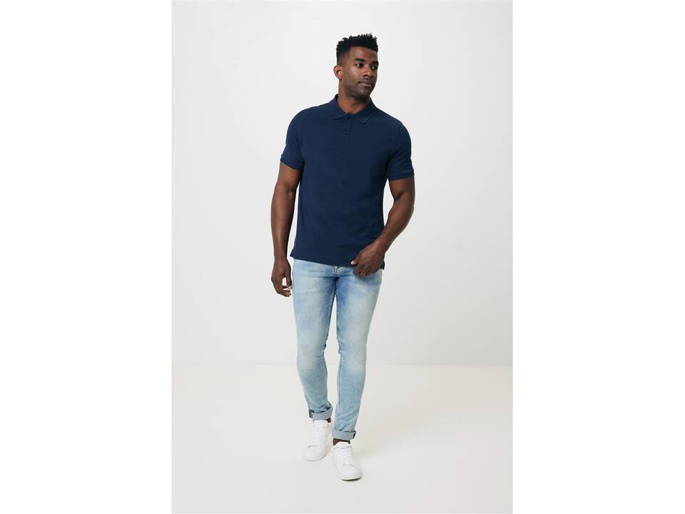 Iqoniq Yosemite recycled cotton pique polo 50