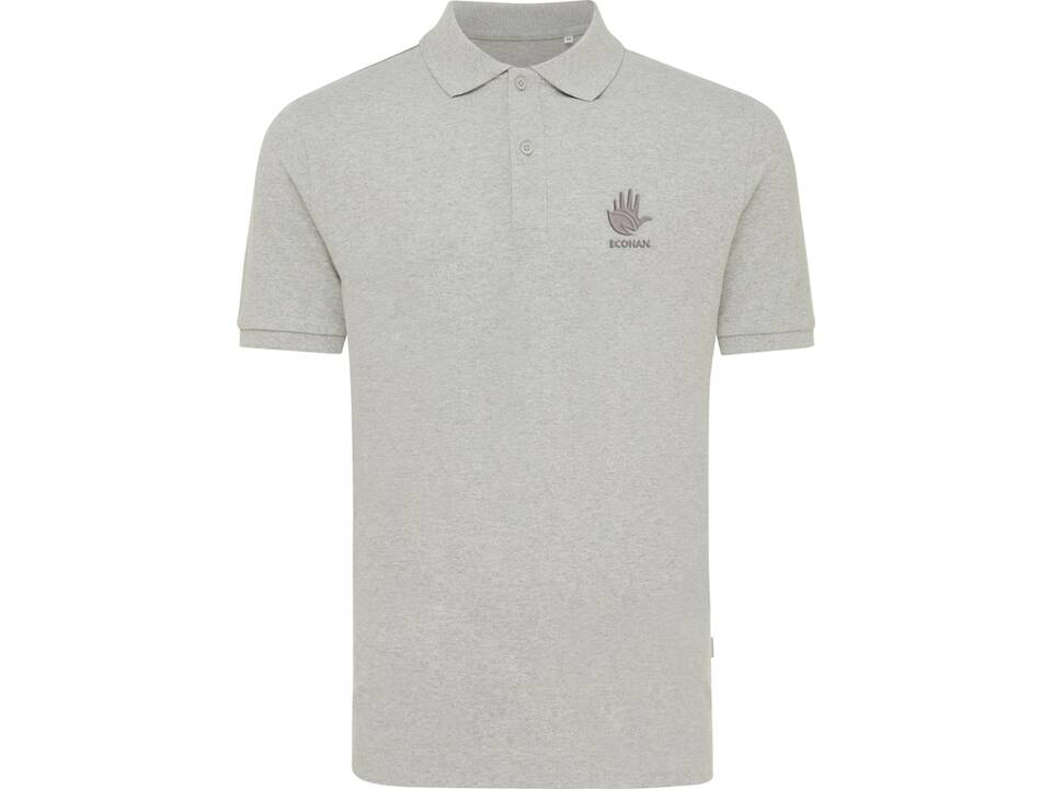 Iqoniq Yosemite recycled cotton pique polo 18