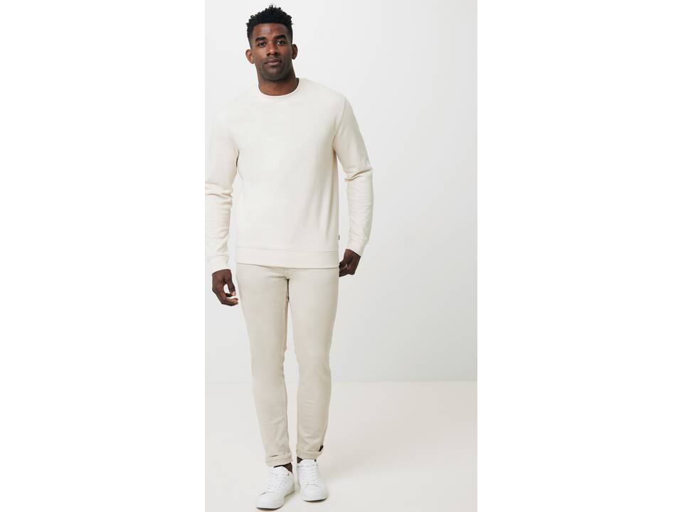 Iqoniq Denali recycled cotton crew neck undyed 28