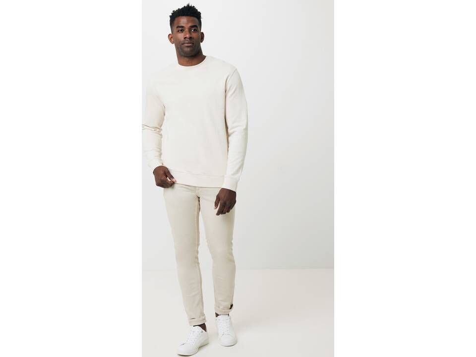 Iqoniq Denali recycled cotton crew neck undyed 27