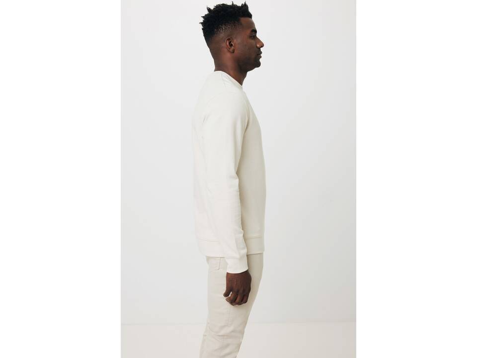 Iqoniq Denali recycled cotton crew neck undyed 21