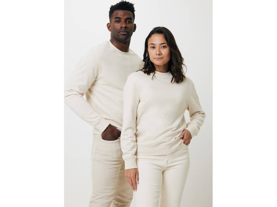 Iqoniq Denali recycled cotton crew neck undyed 41