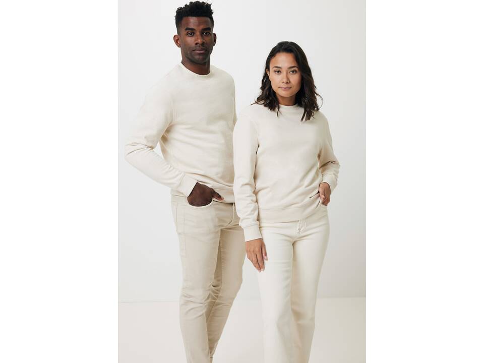 Iqoniq Denali recycled cotton crew neck undyed 39