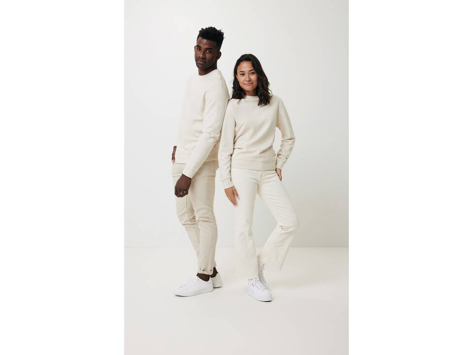 Iqoniq Denali recycled cotton crew neck undyed 37