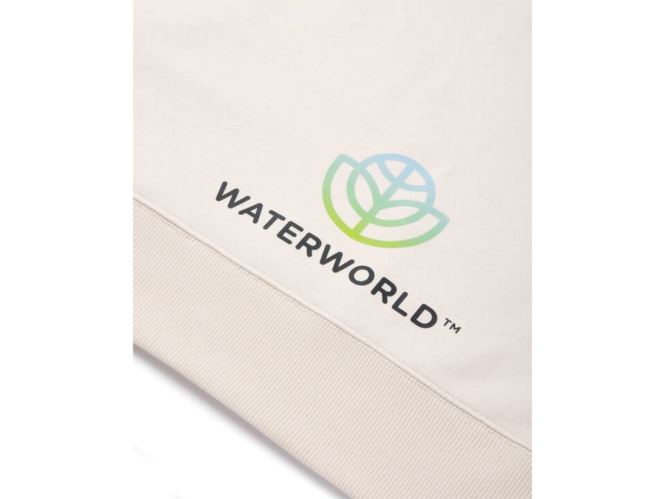 Iqoniq Denali recycled cotton crew neck undyed 7