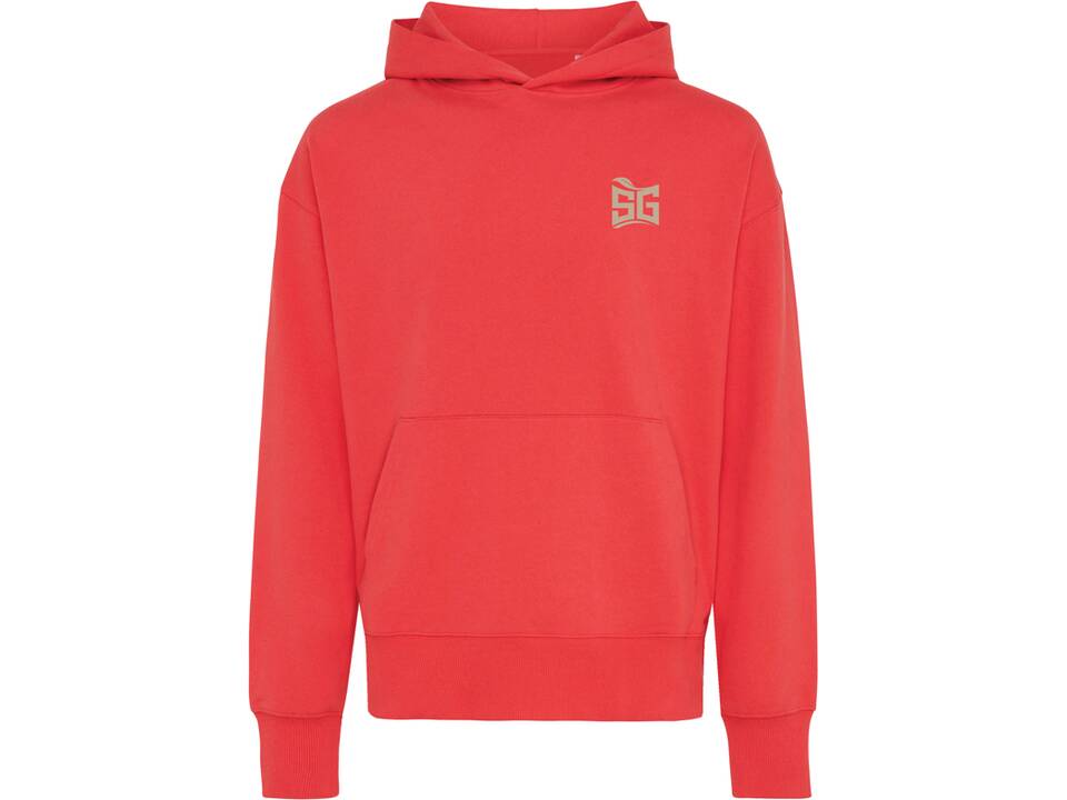 Iqoniq Yoho recycled cotton relaxed hoodie 50