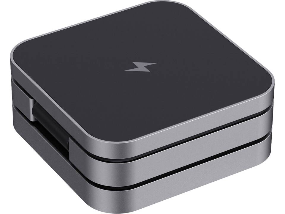 Terra RCS recycled aluminum foldable 3 in 1 15W charger 3