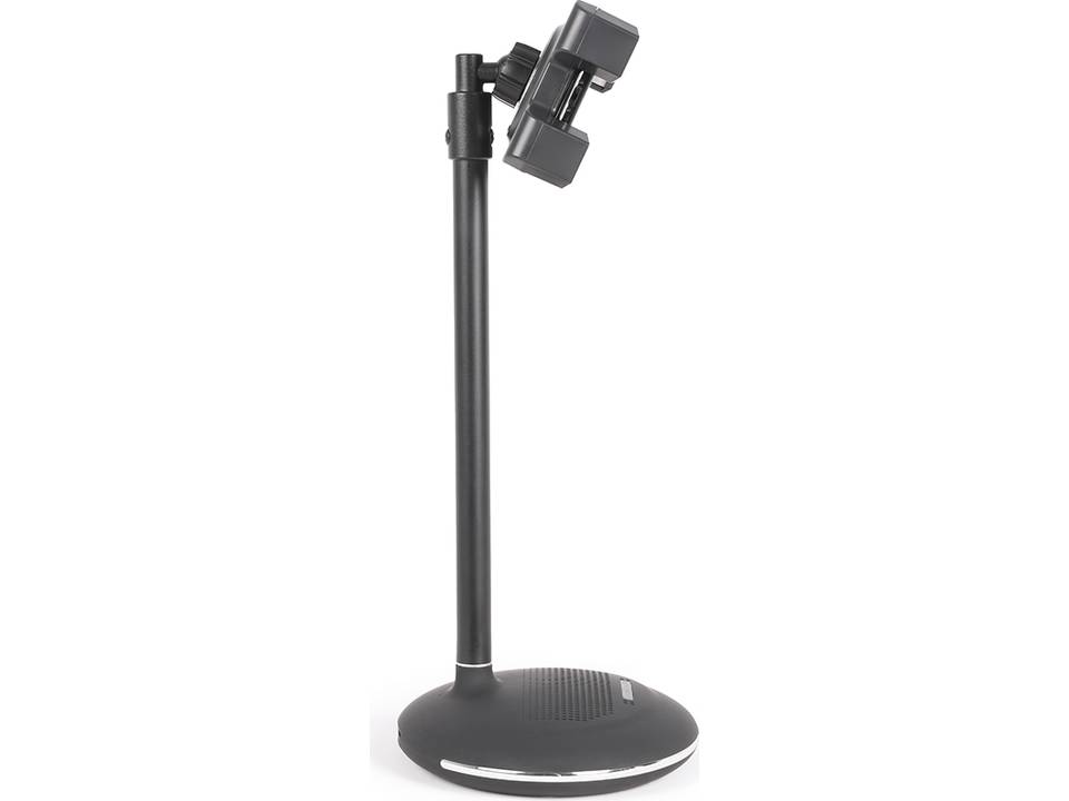 Tablet stand with speaker 4