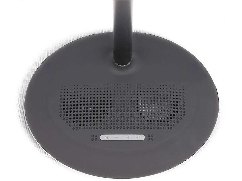 Tablet stand with speaker 2