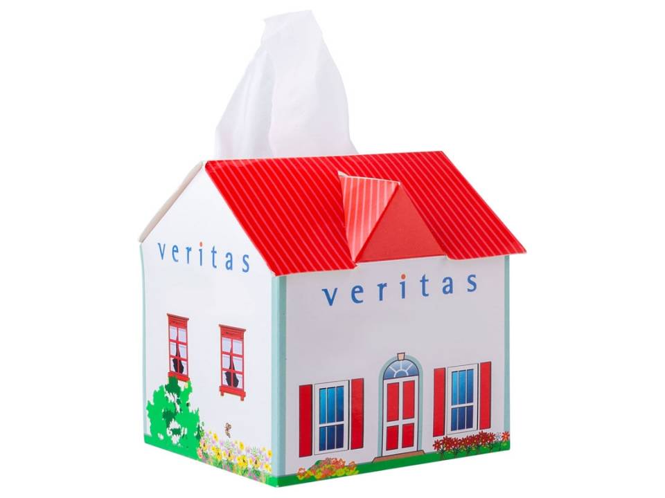 Tissue box huis bedrukken