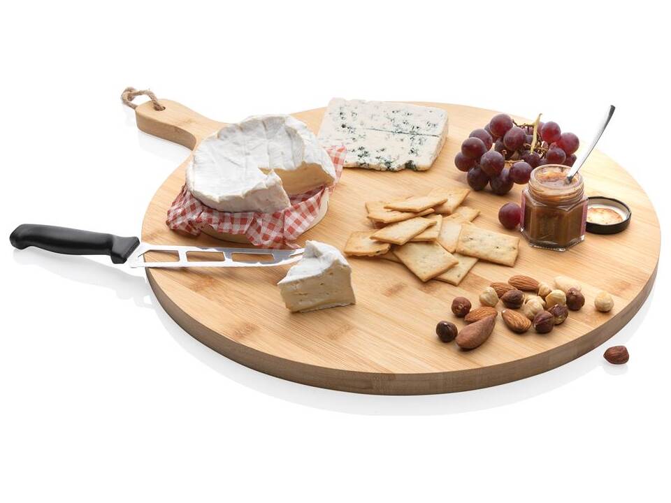 Ukiyo bamboo round serving board 3