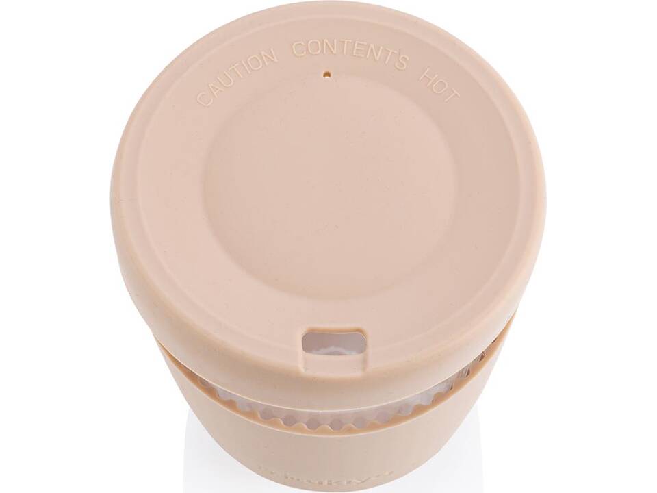 Ukiyo borosilicate glass with silicone lid and sleeve 10