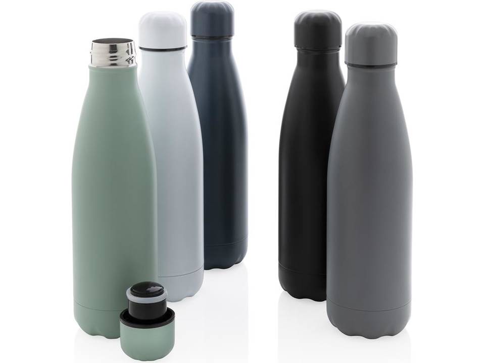 Solid colour vacuum stainless steel bottle 10