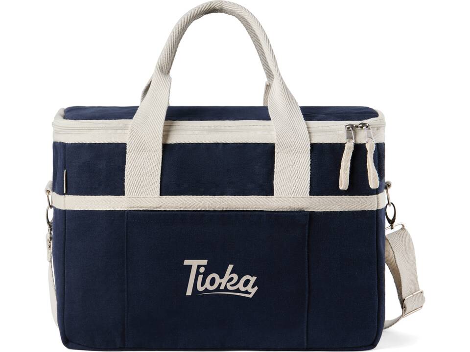 VINGA Volonne AWARE™ recycled canvas cooler basket 5