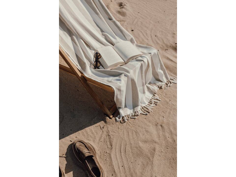 VINGA Ornos GRS recycled cotton hammam towel 13