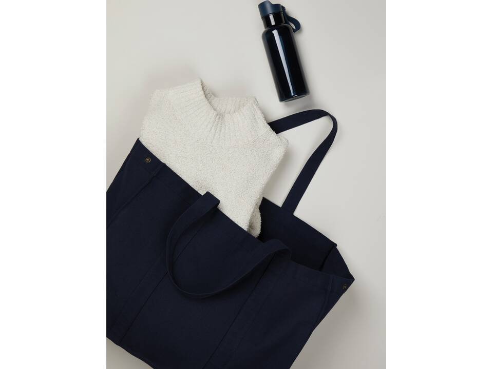 VINGA Hilo AWARE™ recycled canvas maxi tote bag 12